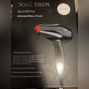 Jose Eber quickshine infrared blow dryer; slightly used